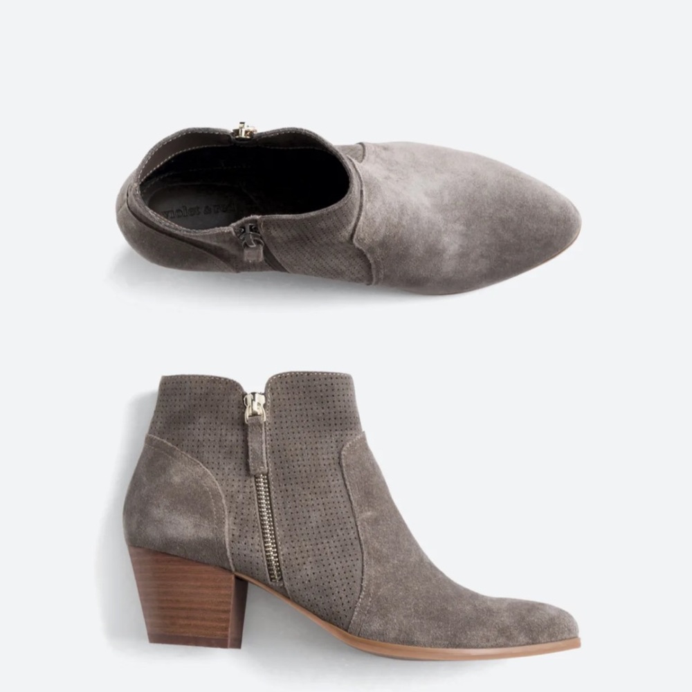 Violet & Red Carley booties